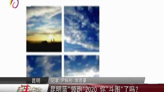 昆明蓝“领跑”2020,你“斗图”了吗?民生关注