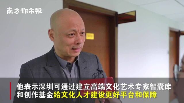 政协委员热议深圳文化建设“精气神”,高层次文艺人才要大力引进