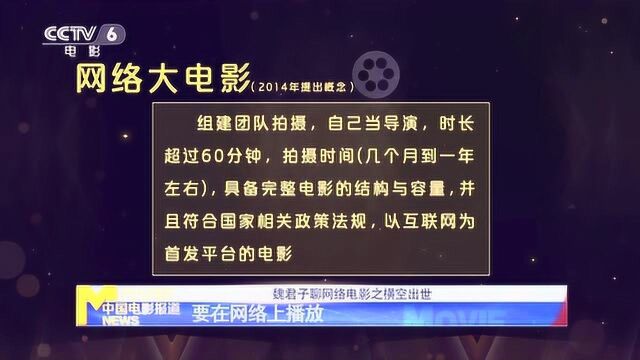 魏君子揭秘网络电影如何实现惊人蜕变!500万投资,收益超5千万?