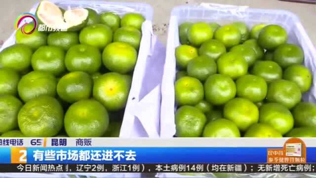 昆明水果批发“价格低靡”苹果价格跌幅较大