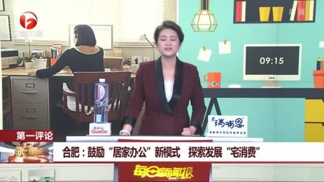 合肥:鼓励“居家办公”新模式 探索发展“宅消费”