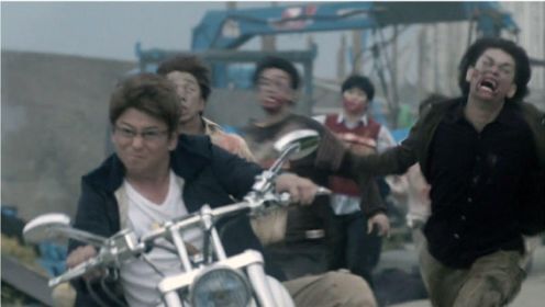 日本丧尸片《Z岛》，比釜山行2强多了，佩服岛国人的脑洞