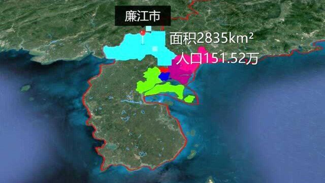 湛江市下辖四区两县和三个代管市,你认为哪一个最有发展潜力呢