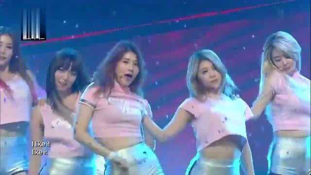 Hello Venus《摇摆摇摆》冠军秀表演舞台现场版150128