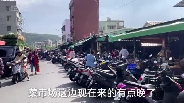 来看看台湾菜价,物价高吗?买了1000台币的菜折算人民币你看看