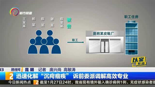 以案释法:迅速化解“沉疴痼疾” 诉前委派调解高效专业