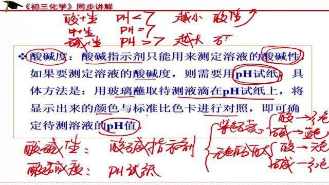 《初三化学》中考重点知识解析:如何区分酸碱性与酸碱度?