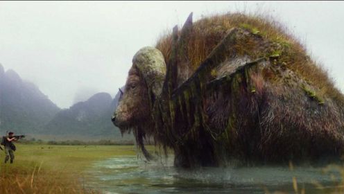 荒岛惊现巨型水牛，吓坏科考队，谁知更大的在后面，经典冒险电影