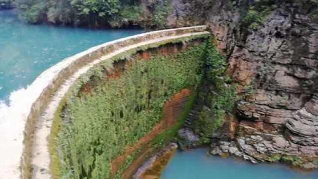 贵州深山小水电站真漂亮,峡谷幽深风景秀丽