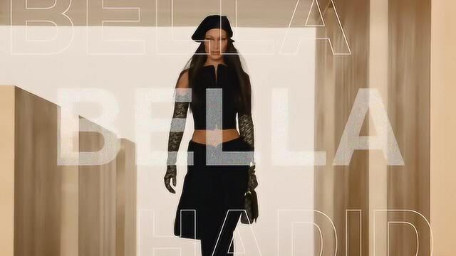 Bella Hadid VERSACE 走秀合集 | 努力逆袭的超模惊艳世人