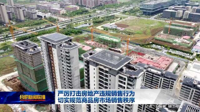 严厉打击房地产违规销售行为 切实规范商品房市场销售秩序