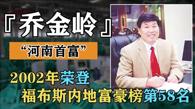 “河南首富”乔金岭:3000元起家57岁意外身亡,他到底经历了什么?