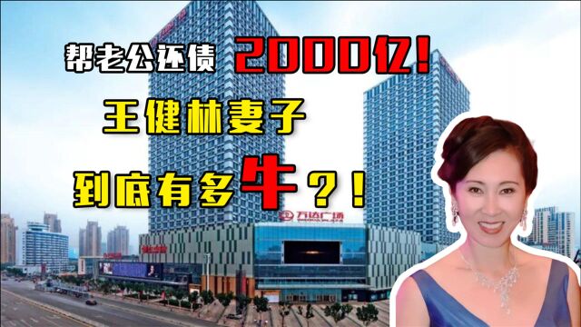 帮老公还债2000亿!王健林妻子到底有多牛?!