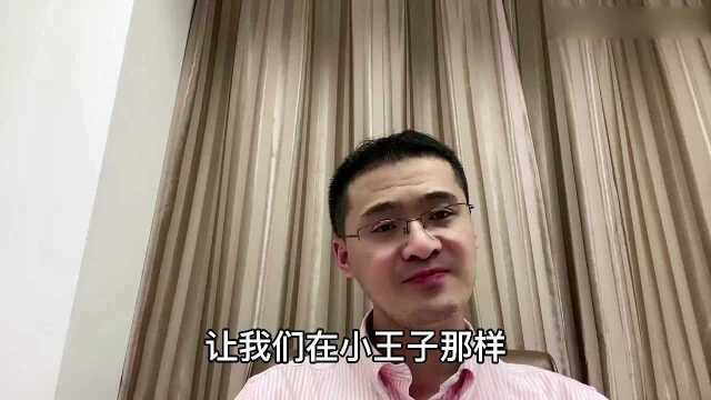 罗翔:读《小王子》有感——每个人都有属于自己的那一朵玫瑰花