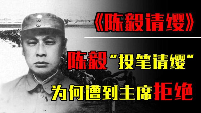 1950年抗美援朝,陈毅主动请缨,因何原因被毛主席拒绝?