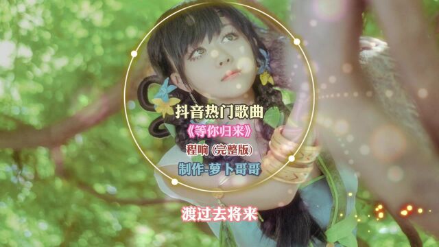 抖音热门歌曲《等你归来》,程响完整版,你多少次不在!