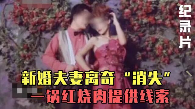 新婚夫妻离奇“消失”,一锅红烧肉提供线索