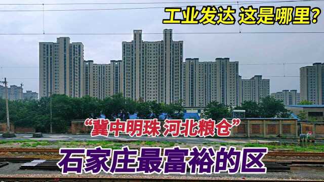 石家庄最富裕的区,人口79万工业发达,有河北粮仓之称这是哪里?