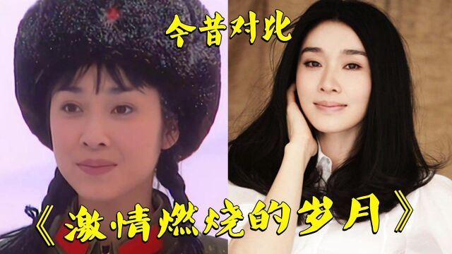 《激情燃烧的岁月》演员今昔,石光荣褚琴已满头白发,石晶才是隐藏的女神#一起探索无限世界#