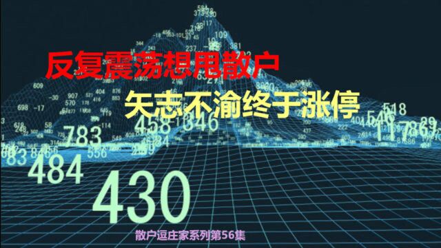 2出3进星云股份,坚定看多终于涨停