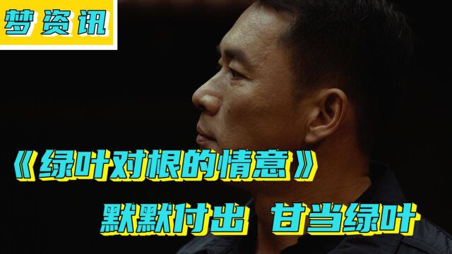 默默付出,甘当绿叶,《绿叶对根的情意》正式定档8.26#电影HOT短视频大赛 第二阶段#