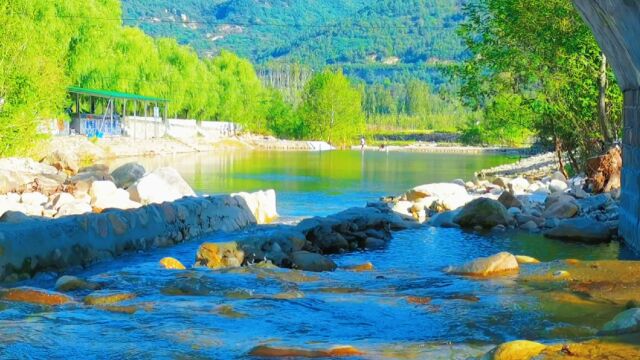 平顶山市鲁山县四棵树乡,沿途风景如画.让人目不暇接,真是美爆了