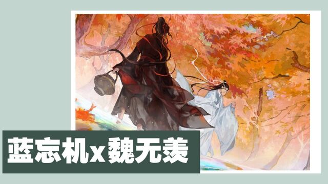 《魔道祖师》蓝忘机x魏无羡,不管以后去哪,我都会陪着你