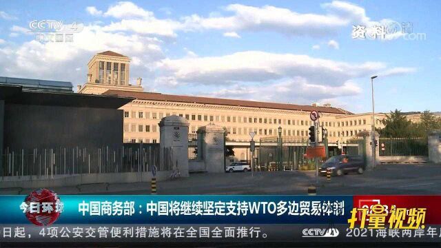 商务部:中国将继续坚定支持WTO多边贸易体制