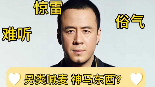 你知道什么是MC,另类喊麦吗?杨坤:神马东西?难听,俗气