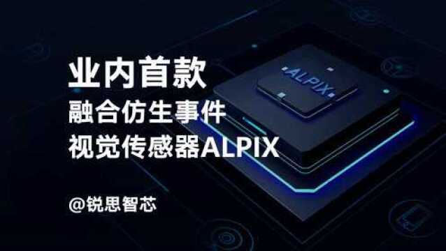 锐思智芯—融合仿生事件视觉传感器ALPIX