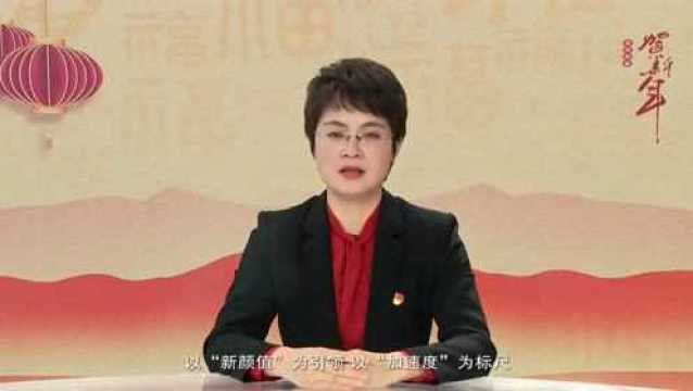 清苑区人民政府区长李英英发表新春贺辞