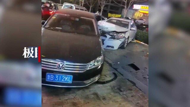 【视频】日照一电动车失控沿街乱撞,商户称有3台车被撞坏