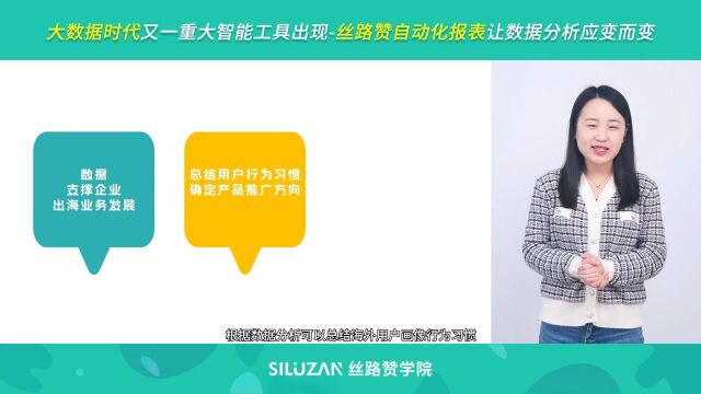 大数据时代 又一重大智能工具出现 丝路赞自动化报表让数据分析应变而变