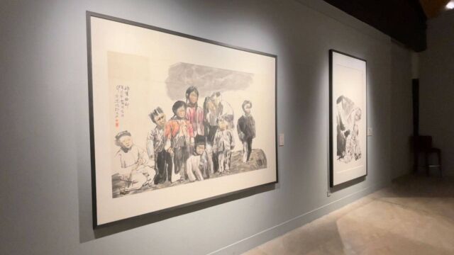 武汉美术馆恢复开馆,“长安画派”作品在汉集中展出