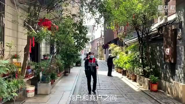 央媒看开福丨守护“烟火气”,跟着社区干部“串街坊”