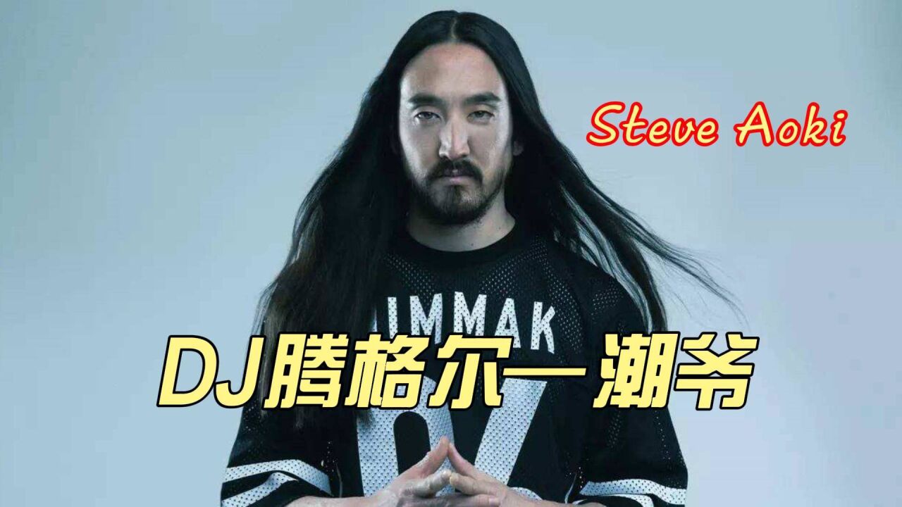 潮爷steve aoki:不懂时尚的dj不是优秀的富二代