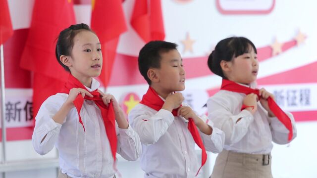 柳州市柳石路小学少先队礼仪风采展示