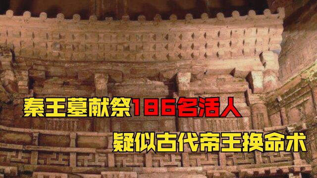 秦王墓献祭186名活人,疑似古代帝王换命术#纪录片