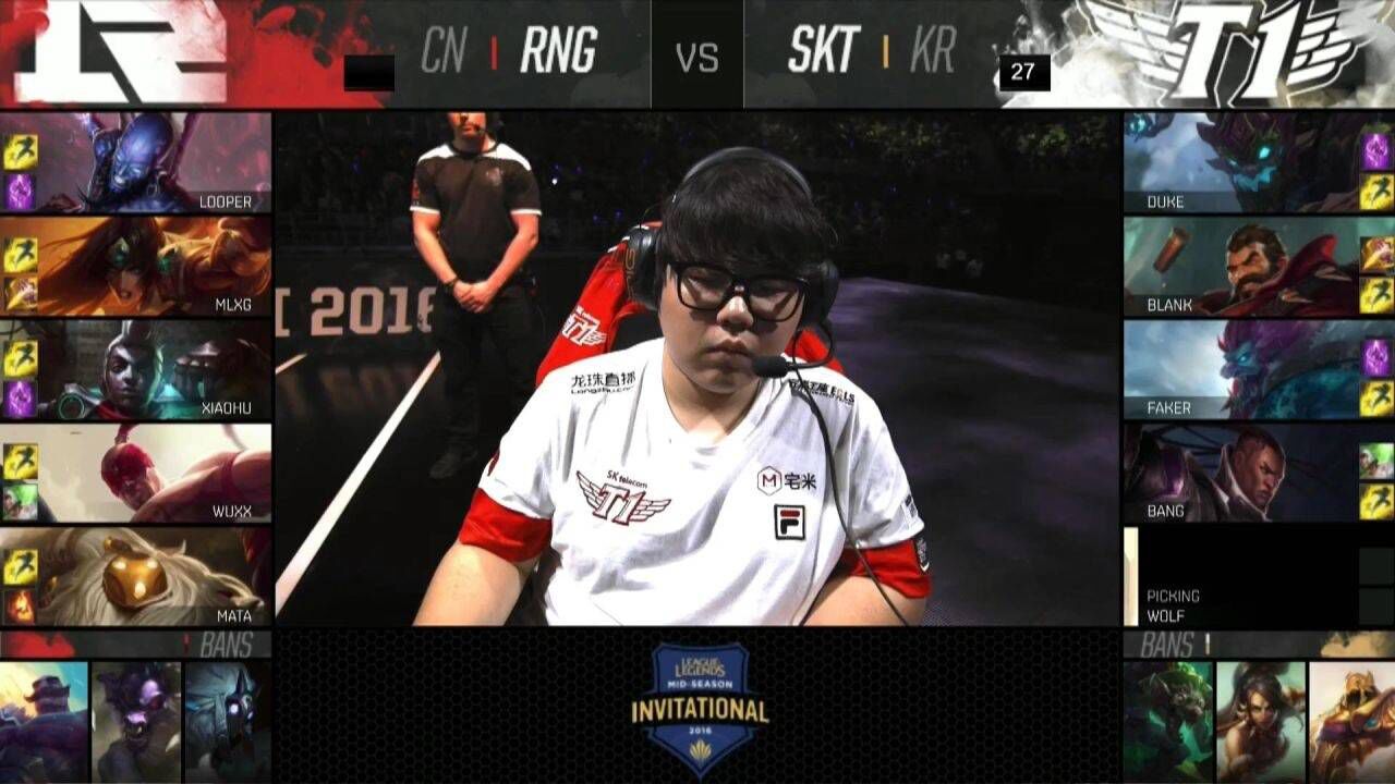 【2016MSI季中冠军赛】小组赛 RNG vs SKT