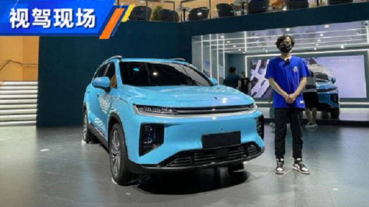 中大型SUV 重庆车展静态体验睿蓝9