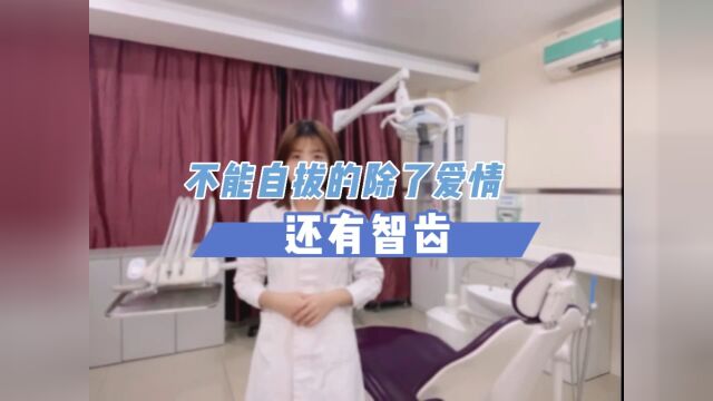 《不能自拔的除了爱情 还有智齿》——深圳市人民医院口腔医学中心ⷮŠ赵淑红