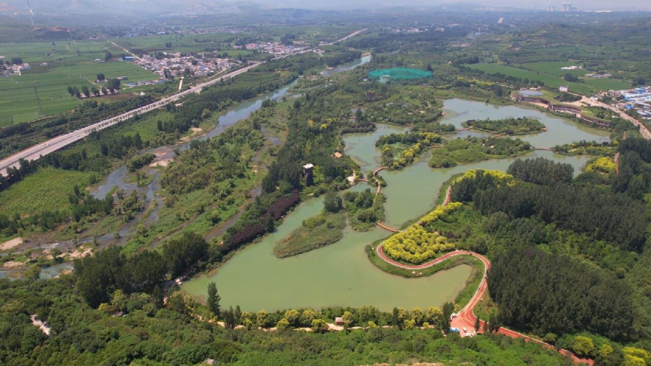 鹤壁市金山淇河文化旅游区美丽美景