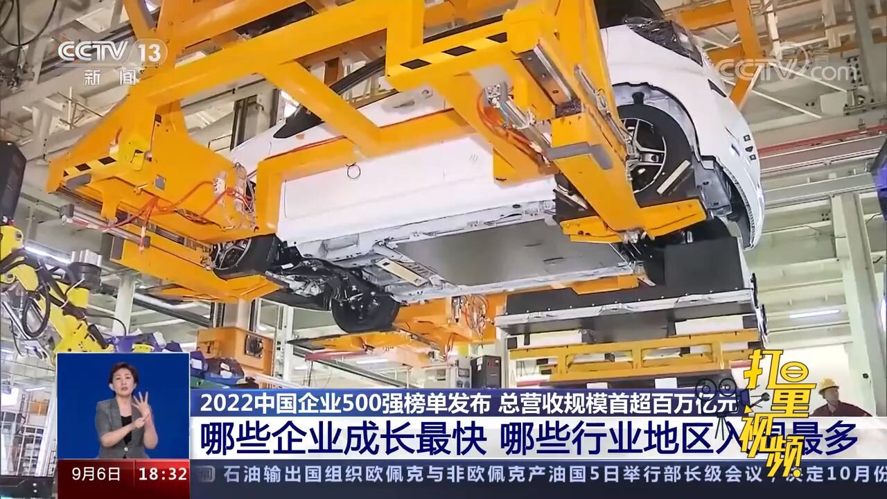 2022中国企业500强榜单发布,哪些行业地区入围最多?