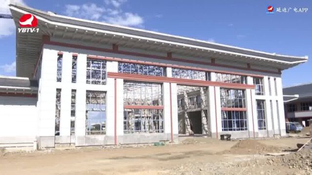 珲春:施工现场“火力全开” 项目建设提质提速