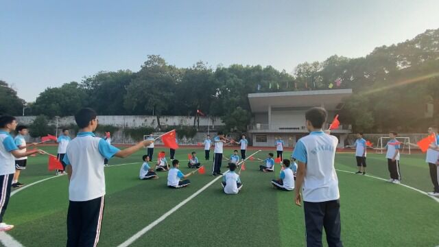 祁阳文昌中学——初三学生喜迎二十大唱响新征程