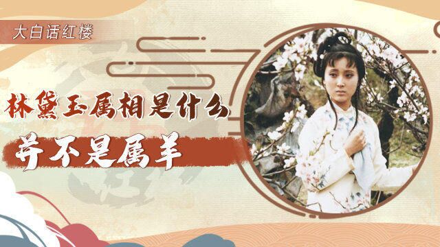 林黛玉属相是什么?87版《红楼梦》电视剧说属羊,错,书中有答案