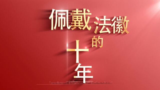 佩戴法徽的十年 | 践行“枫桥经验”护民生