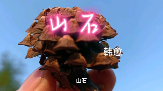 山石@韩愈