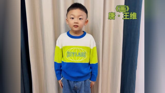 实验幼儿园香趣园小一班肖泓霖《画》