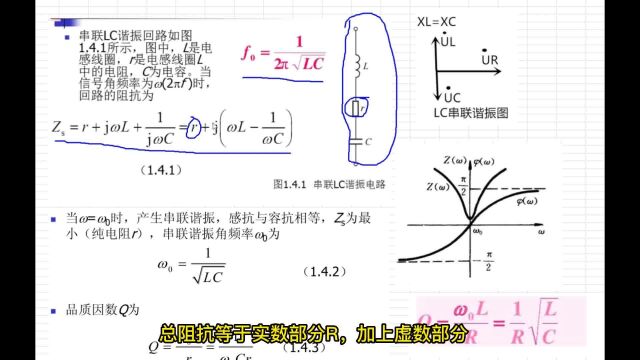 LC串联和并联谐振电路分析,融会贯通后,对阻抗匹配豁然开朗